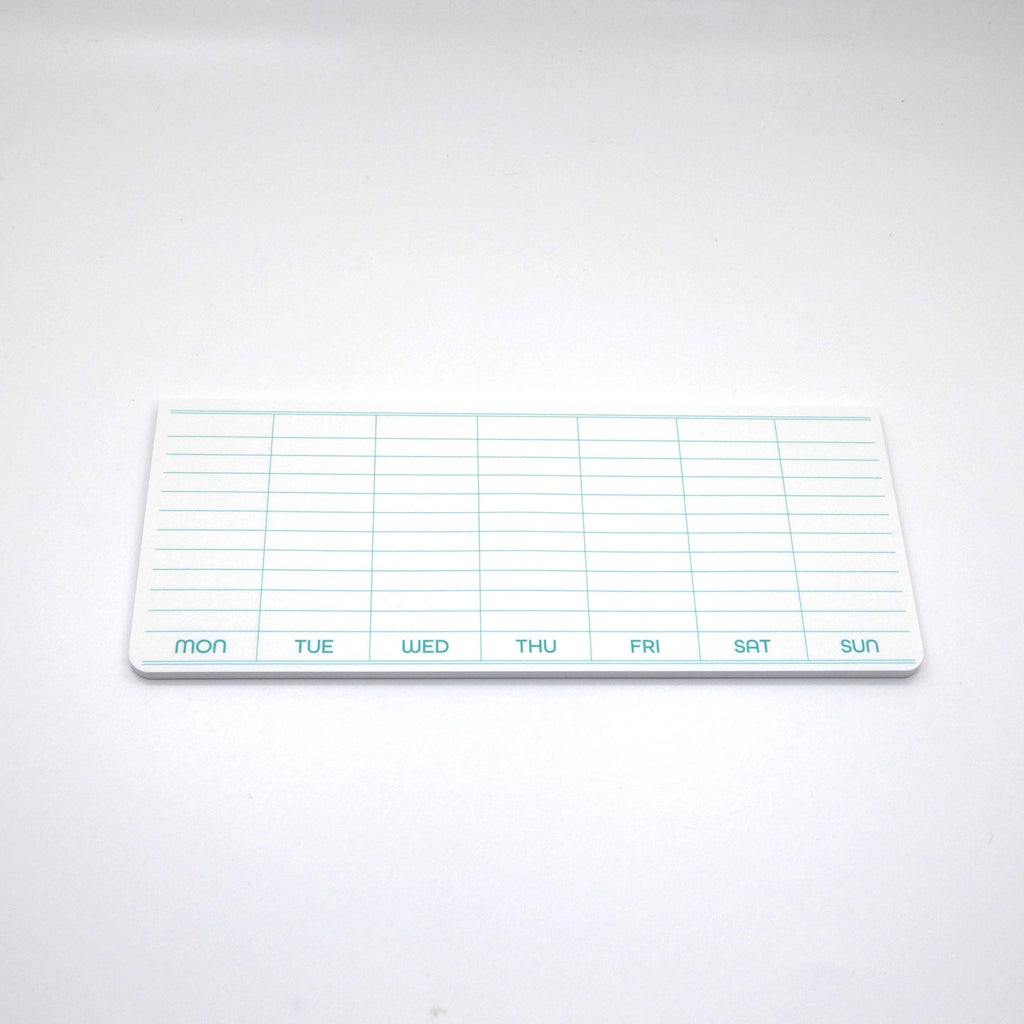 Penco Sticky Memo Pad - Weekly - White