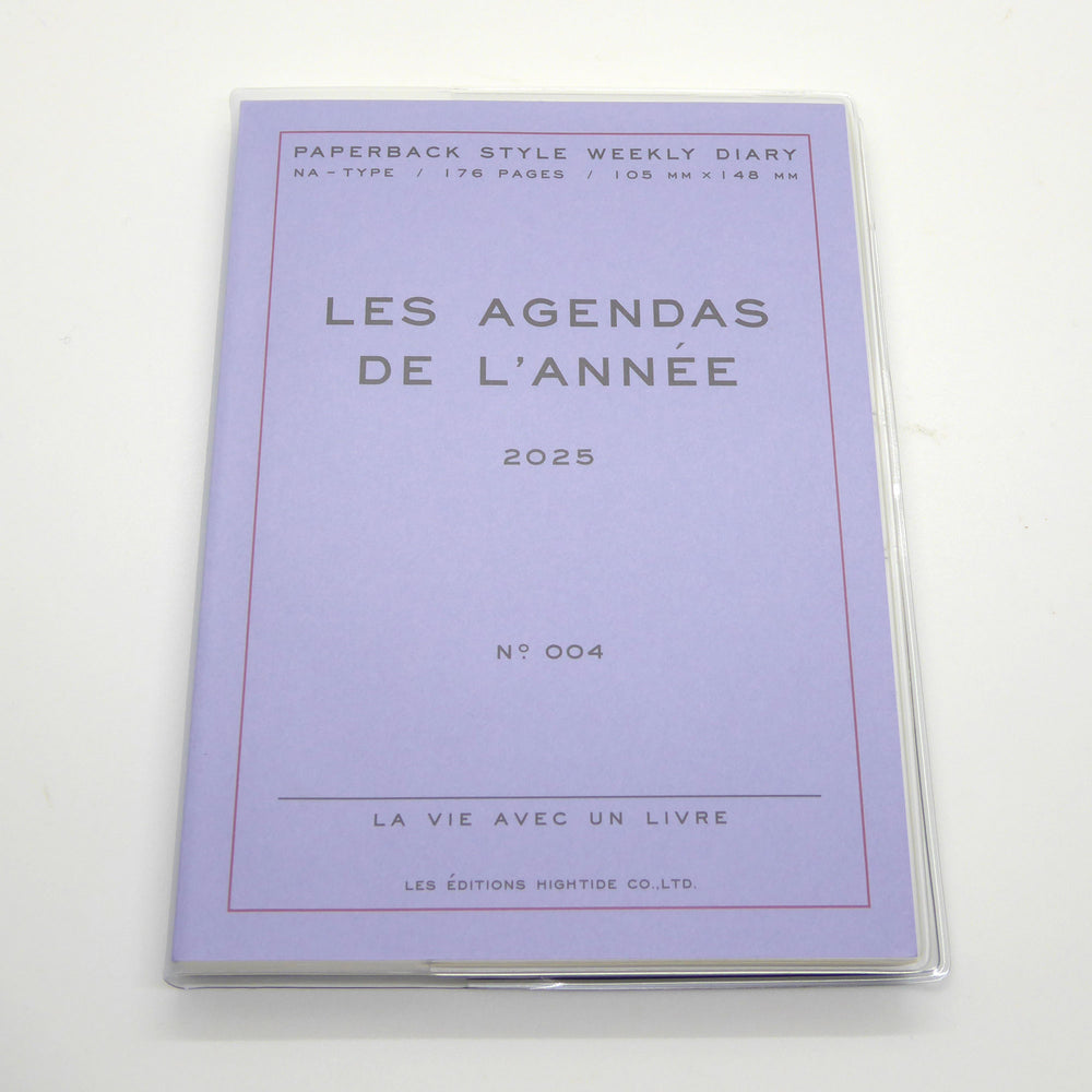 Hightide Les Agendas De L'Annee 2025 Diary A6