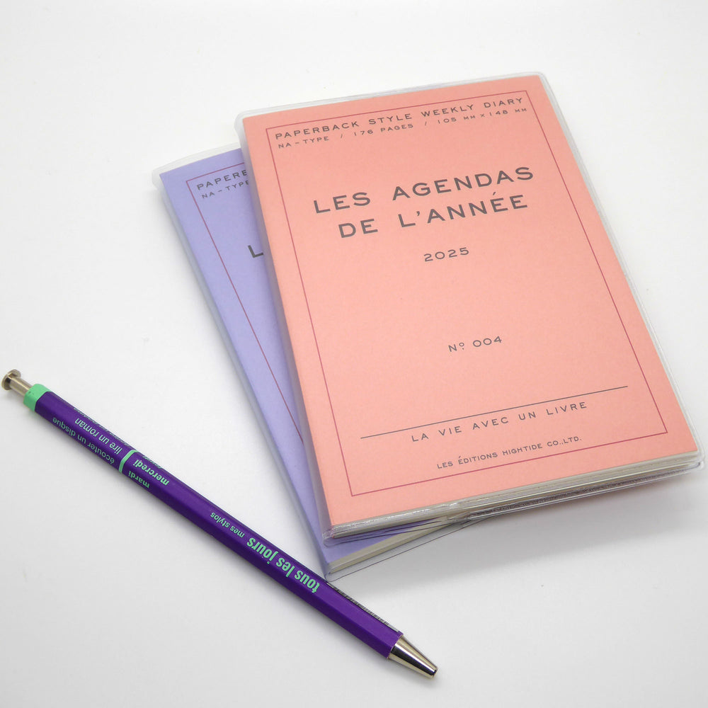 Hightide Les Agendas De L'Annee 2025 Diary A6