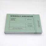 Iconic Undated Weekly Archive Planner - Green