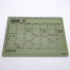 Mark's Inc 2025 Small Notebook Calendar - Khaki