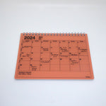 Mark's Inc 2024 Small Notebook Calendar - Orange