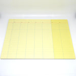 Yellow A4 Notepad, Weekly Planner