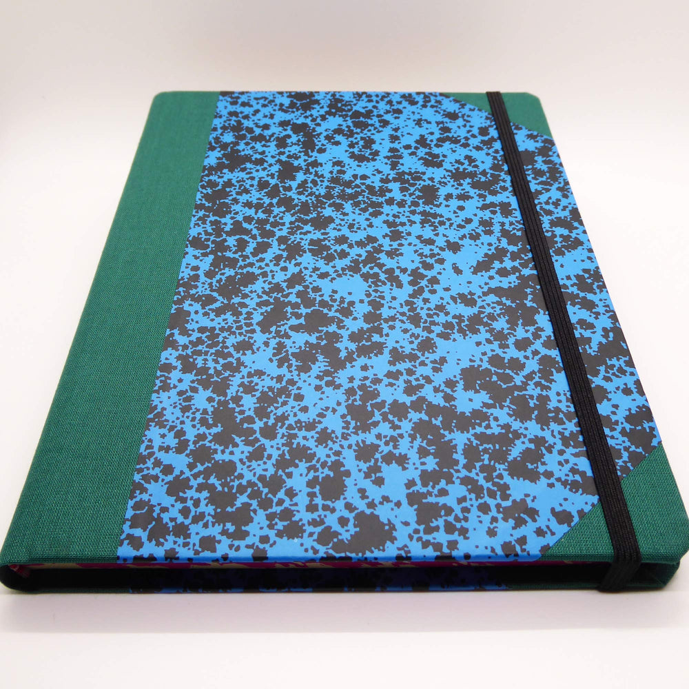 Emilio Braga Cloud Print A5 Notebook - Blue