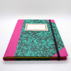 Emilio Braga Cloud Print A5 Notebook - Green - Leaves Stationery Store