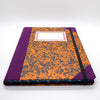 Emilio Braga Cloud Print A5 Notebook - Orange - Leaves Stationery Store