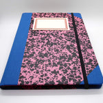 Emilio Braga Cloud Print A5 Notebook - Pink