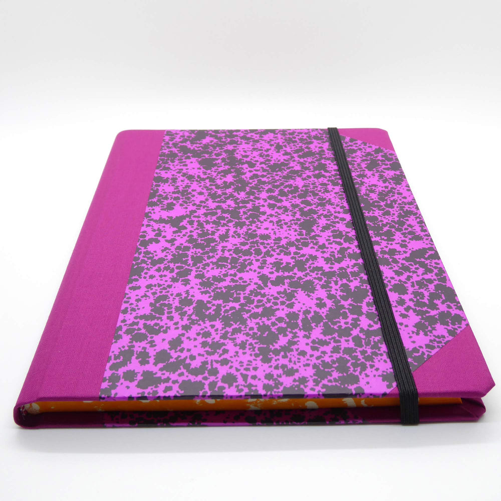 Emilio Braga Cloud Print A5 Notebook - Purple