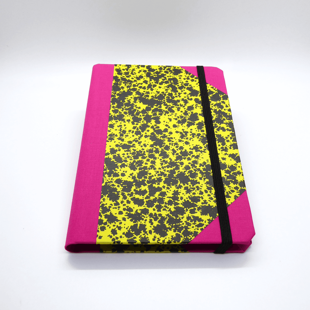 Emilio Braga Cloud Print A6 Notebook - Yellow - Leaves Stationery Store