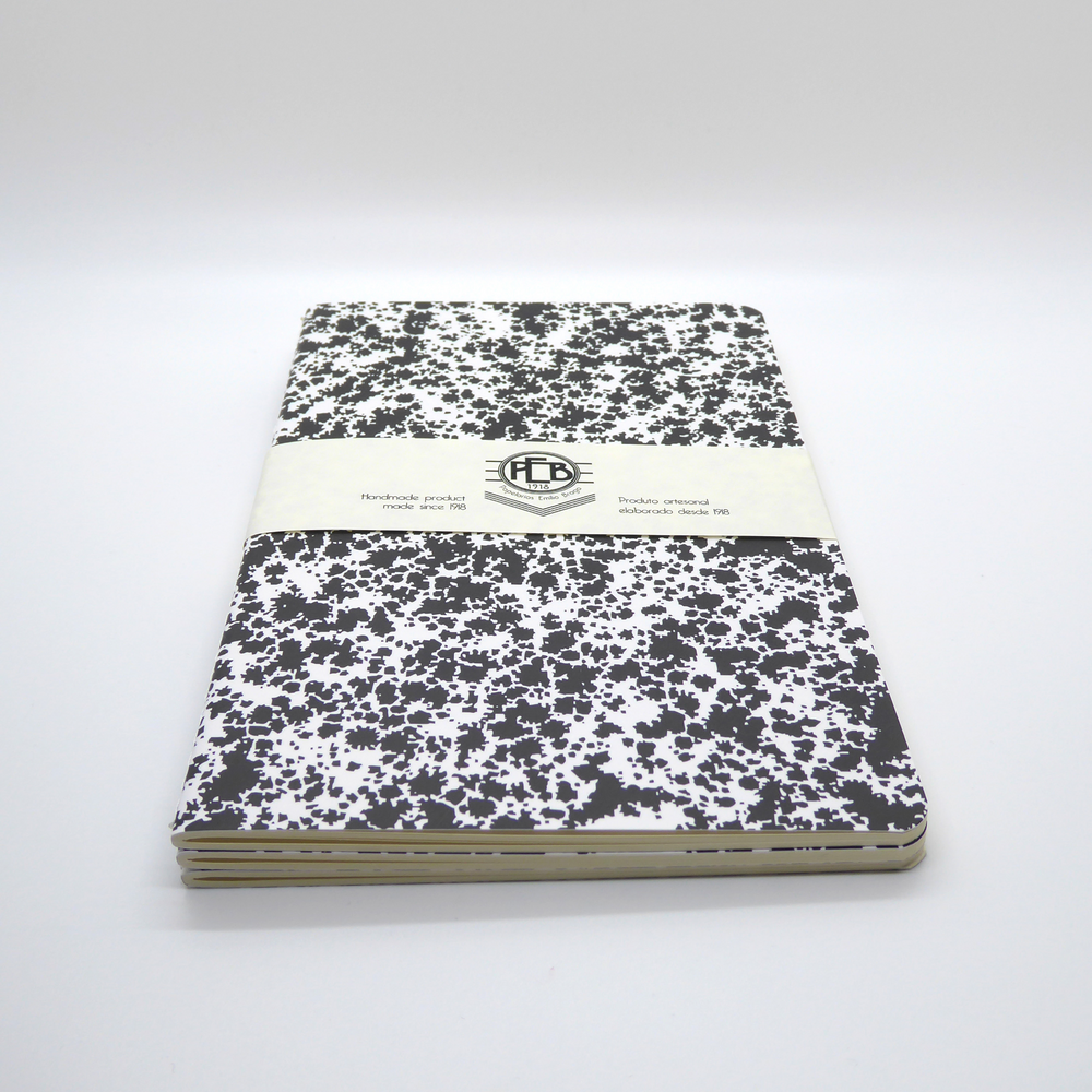 Emilio Braga Cloud Print Stitched A5 Notebooks