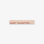 Kartotek Copenhagen Wooden Ruler 17cm - Terracotta