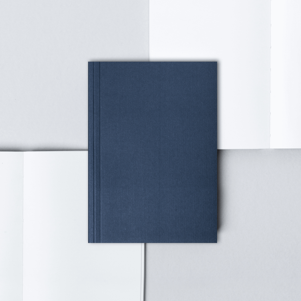 Ola Pocket Notebook Plain - Navy