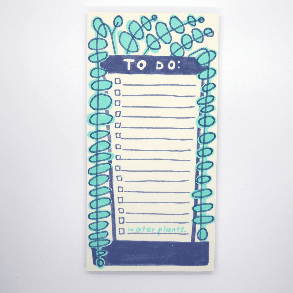 People I've Loved To Do Notepad - Plants - Leaves Stationery Store