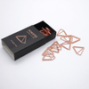 Poketo Metal Paper Clips - Copper Pyramid - Leaves Stationery Store