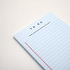 Red Fries To Do Notepad - Blue - Leaves Stationery Store