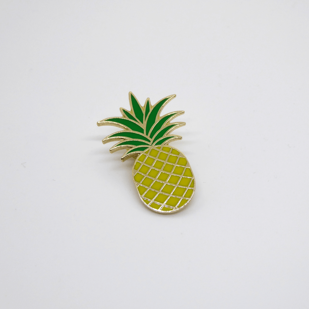 Red Fries Enamel Pin Badge - Pineapple - Leaves Stationery Store