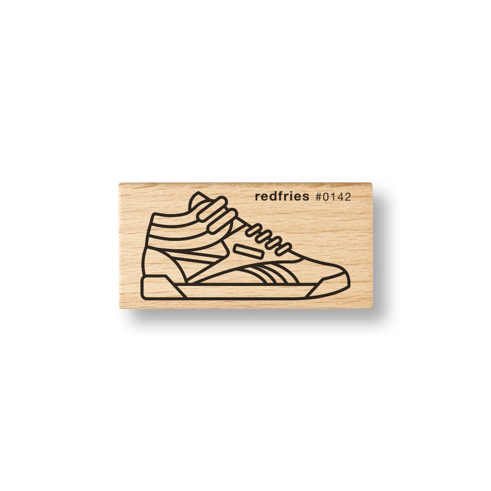 Red Fries Rubber Stamp - Sneaker