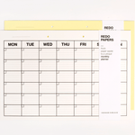 Redo Papers Monthly Planner