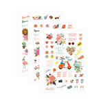 Rifle Paper Co Stickers - Leaves Stationery Store