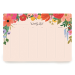 Rifle Paper Co Weekly Planner - Garden Party - Leaves Stationery Store