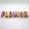 Studio Emma Mini Concrete Letters - Pink & Yellow - Leaves Stationery Store