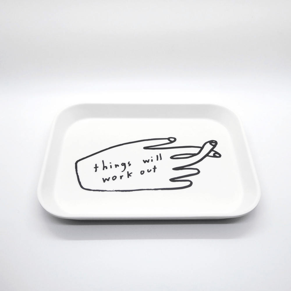 People I've Loved Tray - Things Will Work Out - Leaves Stationery Store