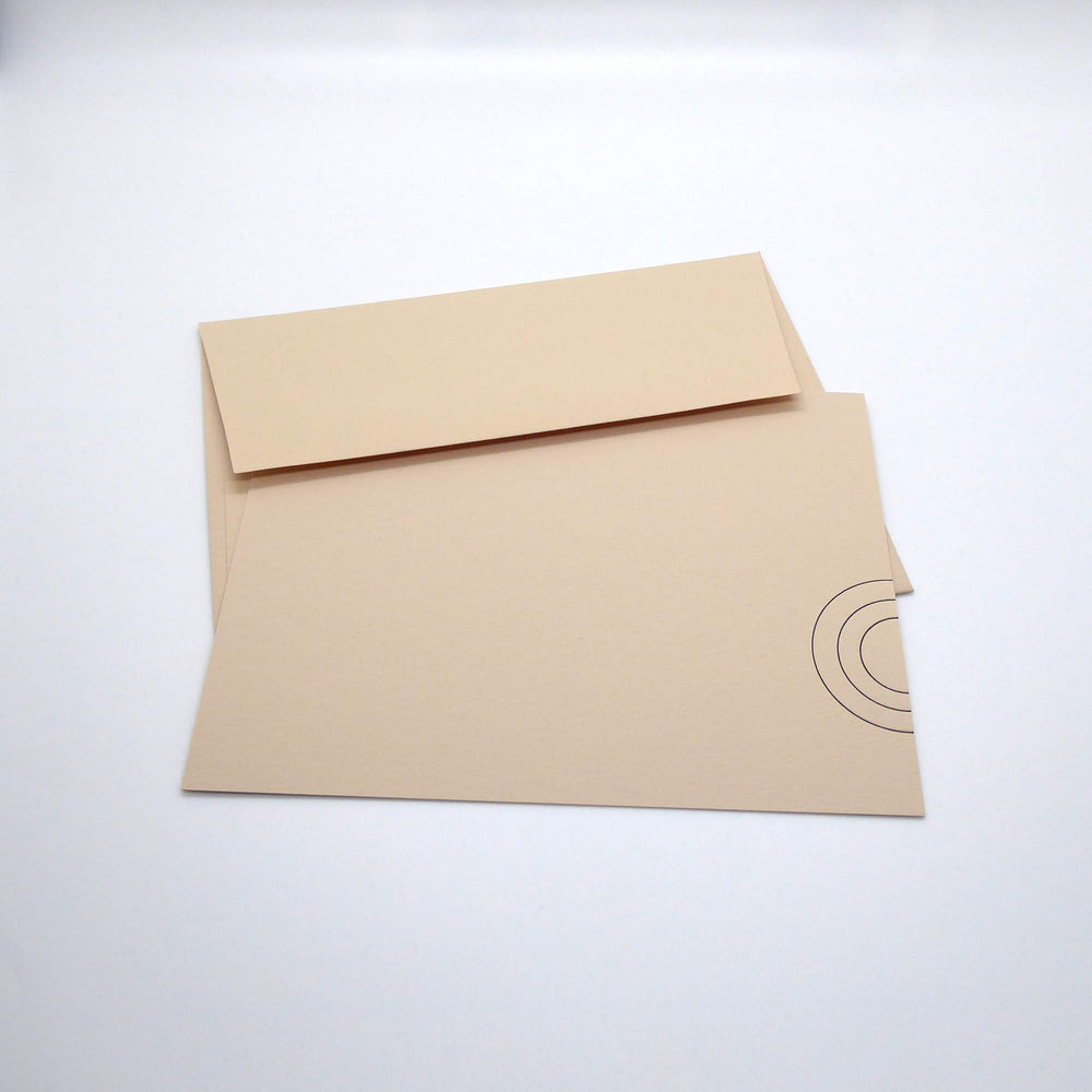 Tiny Bones Press Notecard Set, Circle - Leaves Stationery Store