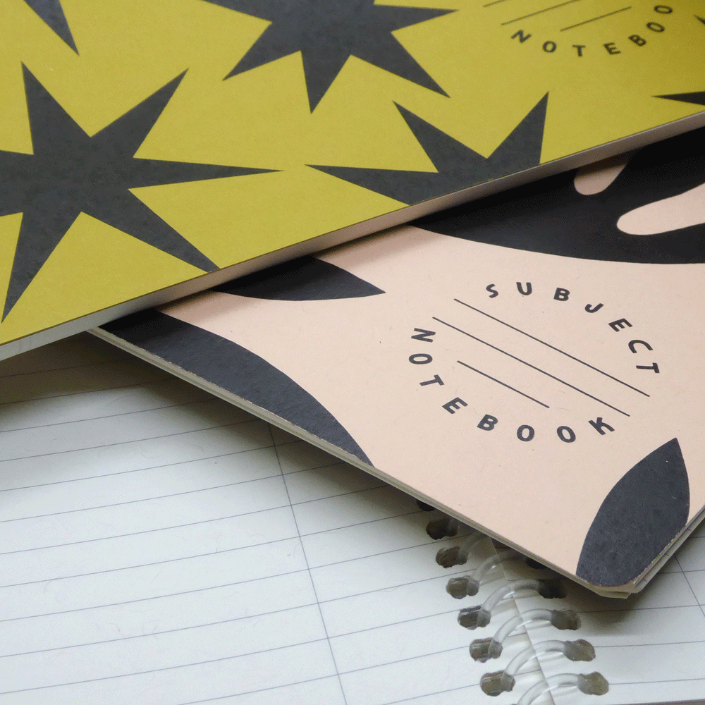 Worthwhile Paper Subject Notebook - Stars - Leaves Stationery Store